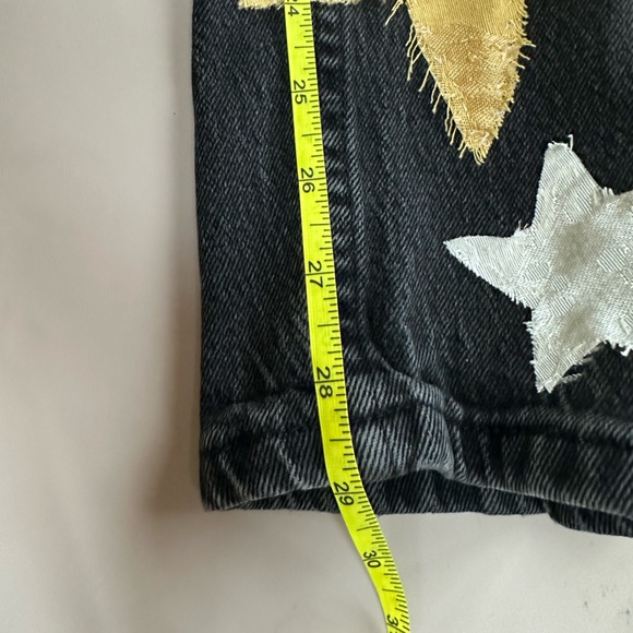 Star and Moon Upcycled Women's Jeans - Picture 8 of 8